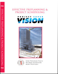 Effective Preplanning and Project Scheduling
