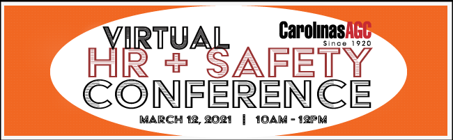 2021 Virtual HR + Safety Conference: March 12, 2021, 10 am - 12 pm