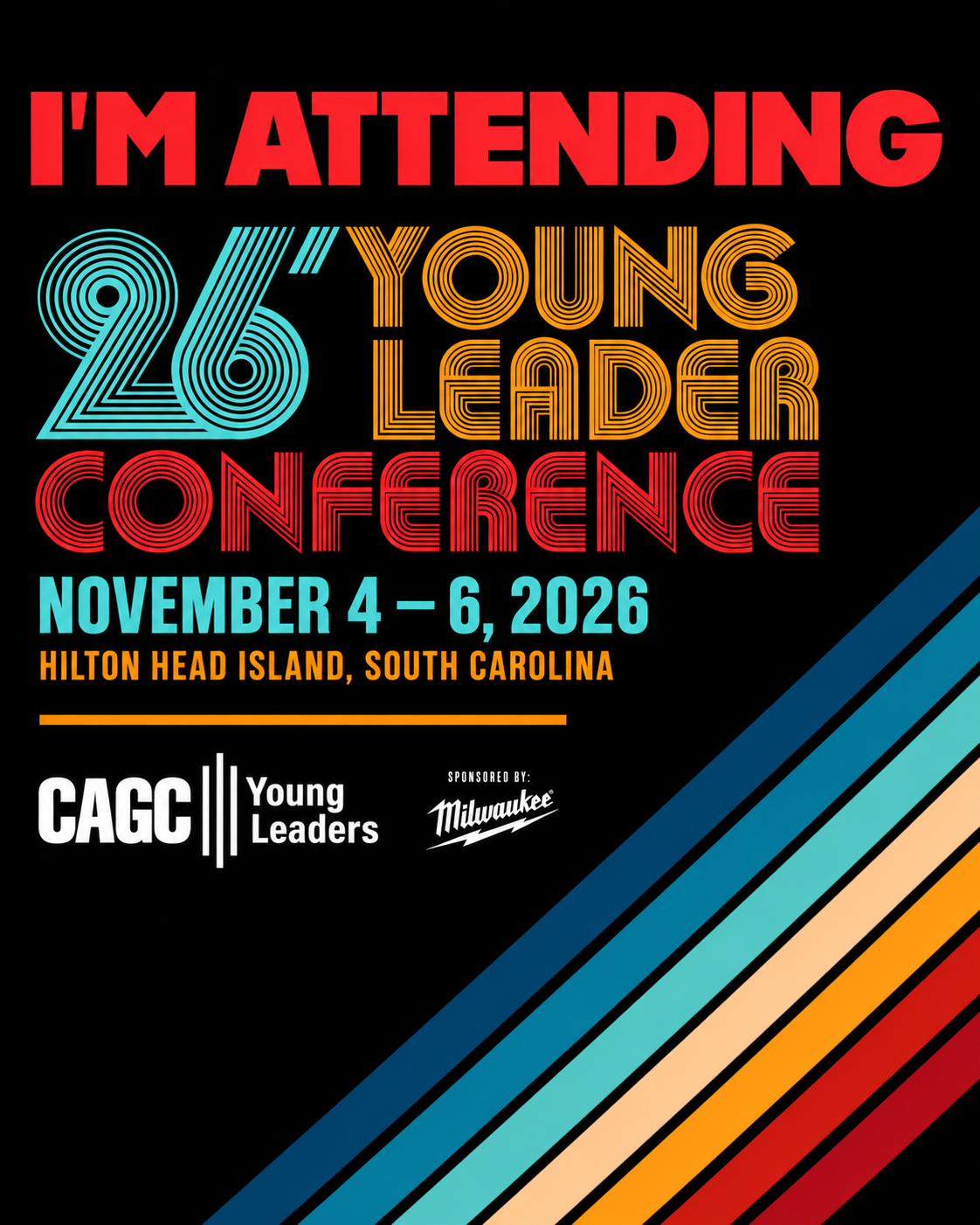 Young Leader Conference Attendance Graphic