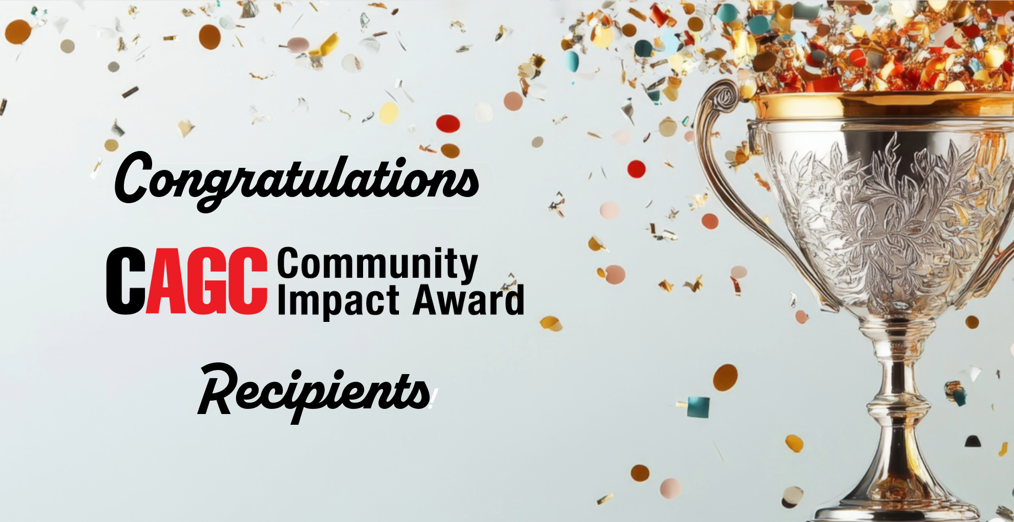 Congratulations Community Impact Award Winners
