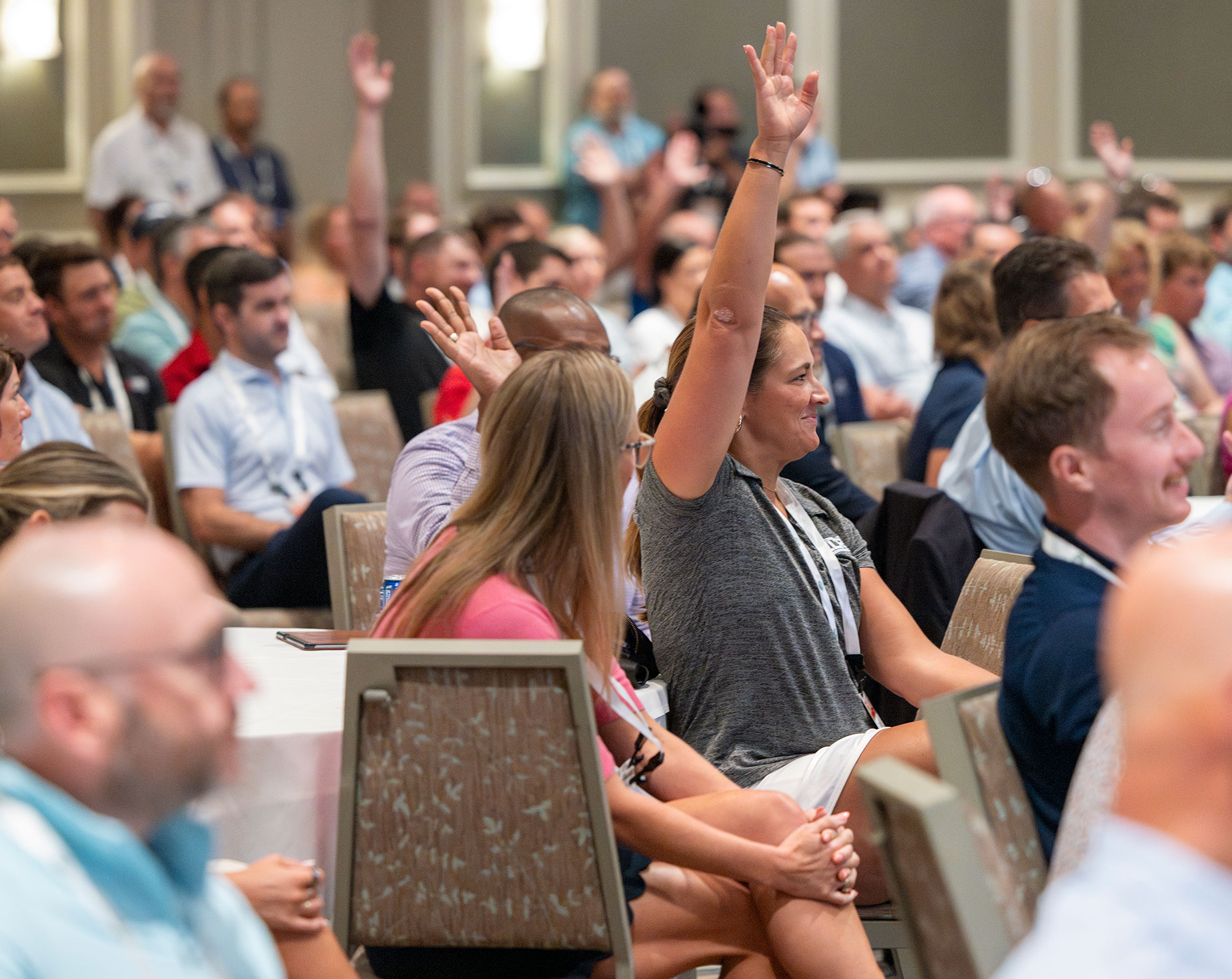 Large Crowd at Event