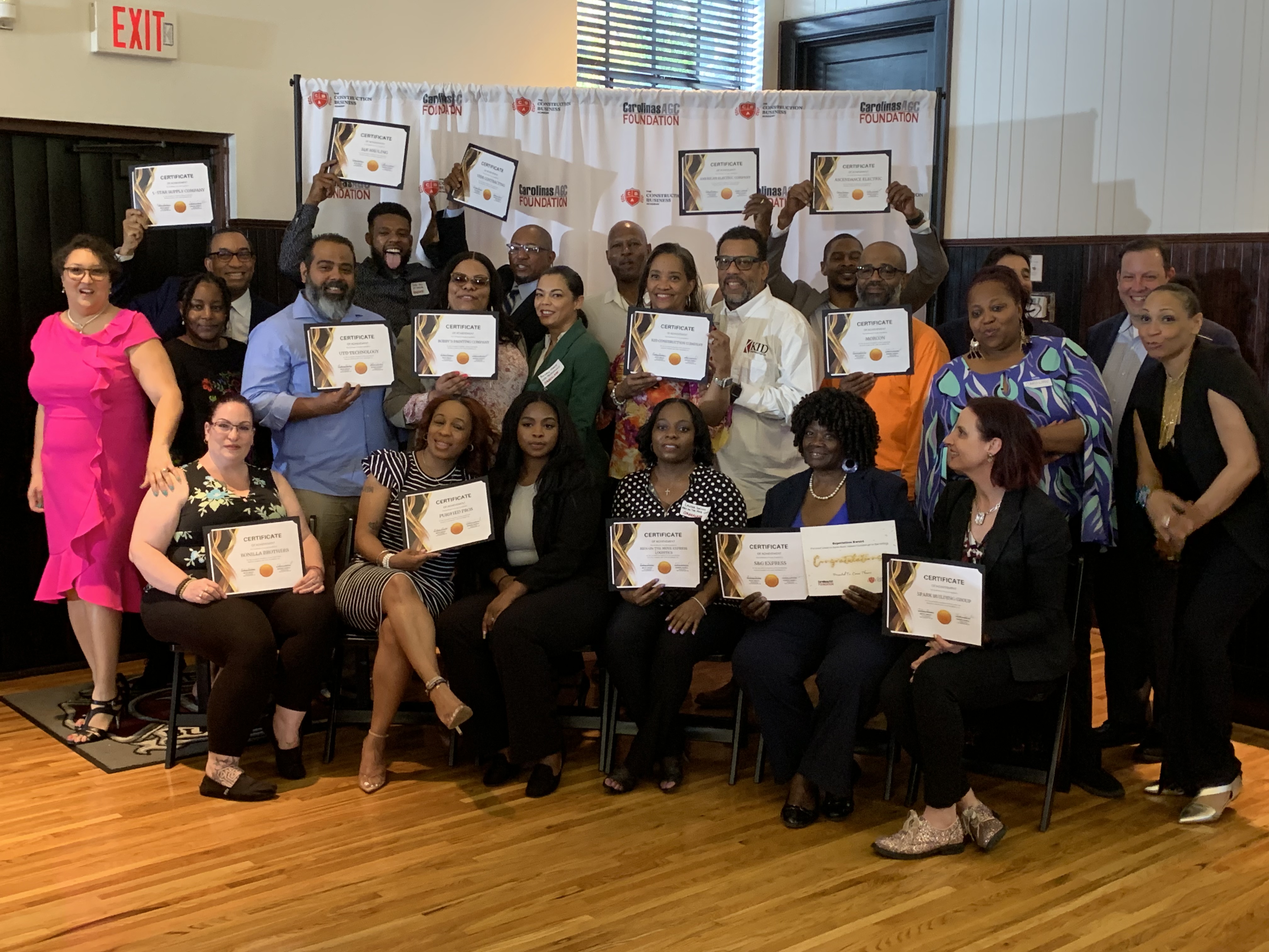 Charlotte Cohort of Construction Business Academy Graduates Charlotte Cohort of Construction Business Academy Graduates