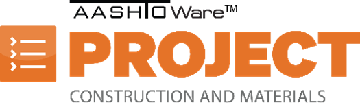 AASHTO Ware Project Construction and Materials