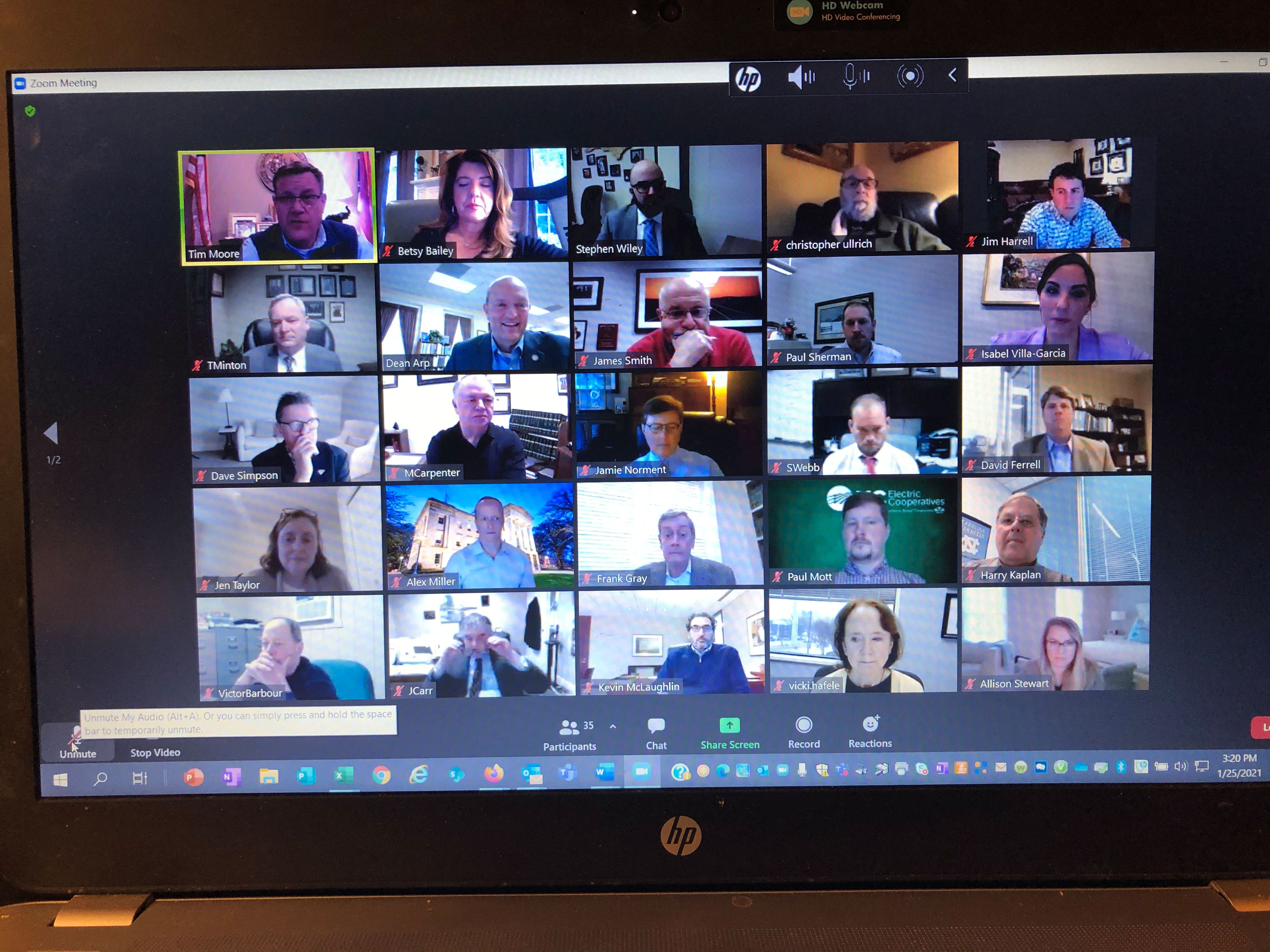CAGC Lobbyists Attend Virtual NC Fundraiser with Politicians