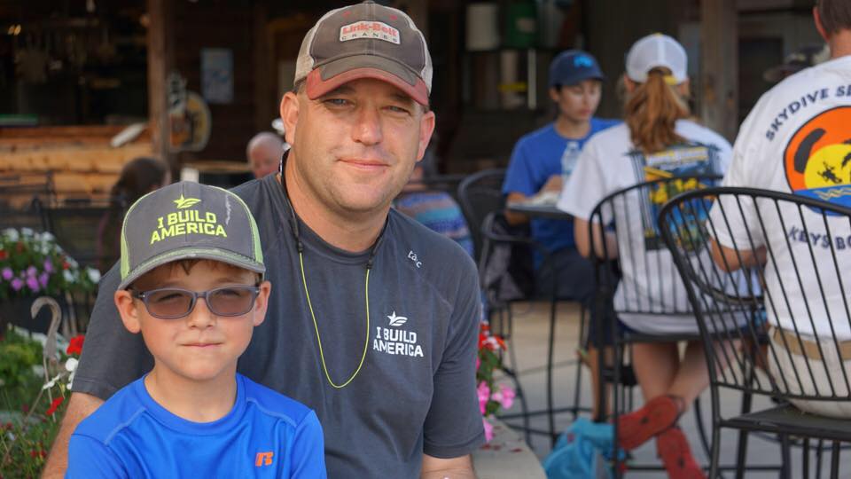 Richard Nickel and son