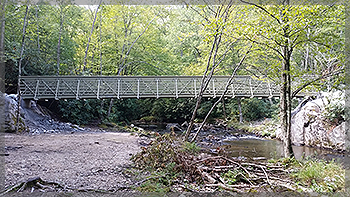 The FRP Bridge on the Mountains-to-Sea Trail